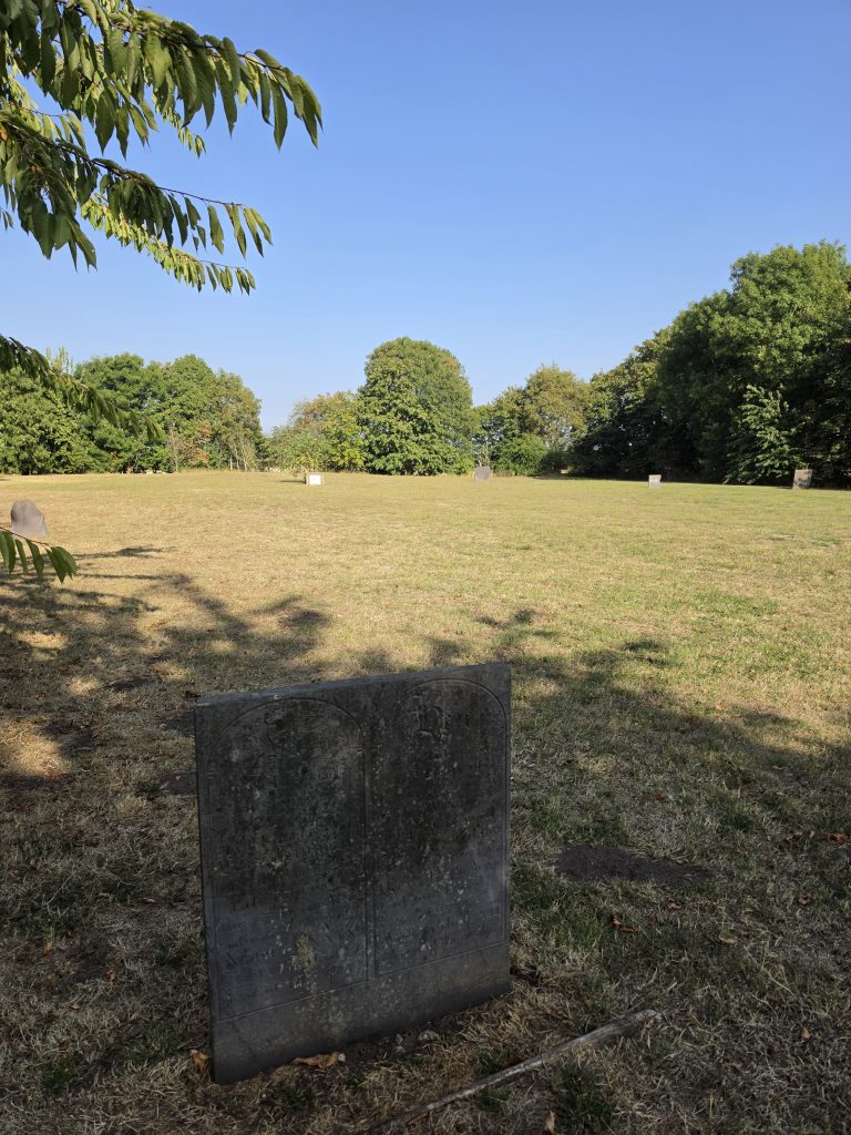 Flawford Church site in present day